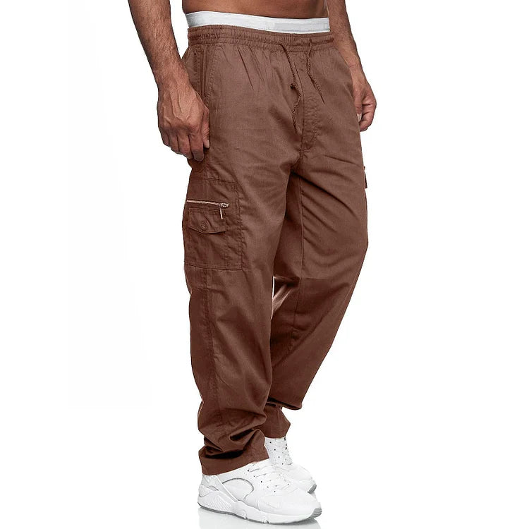Relaxed Fit Cargo Pants for Men Outdoor