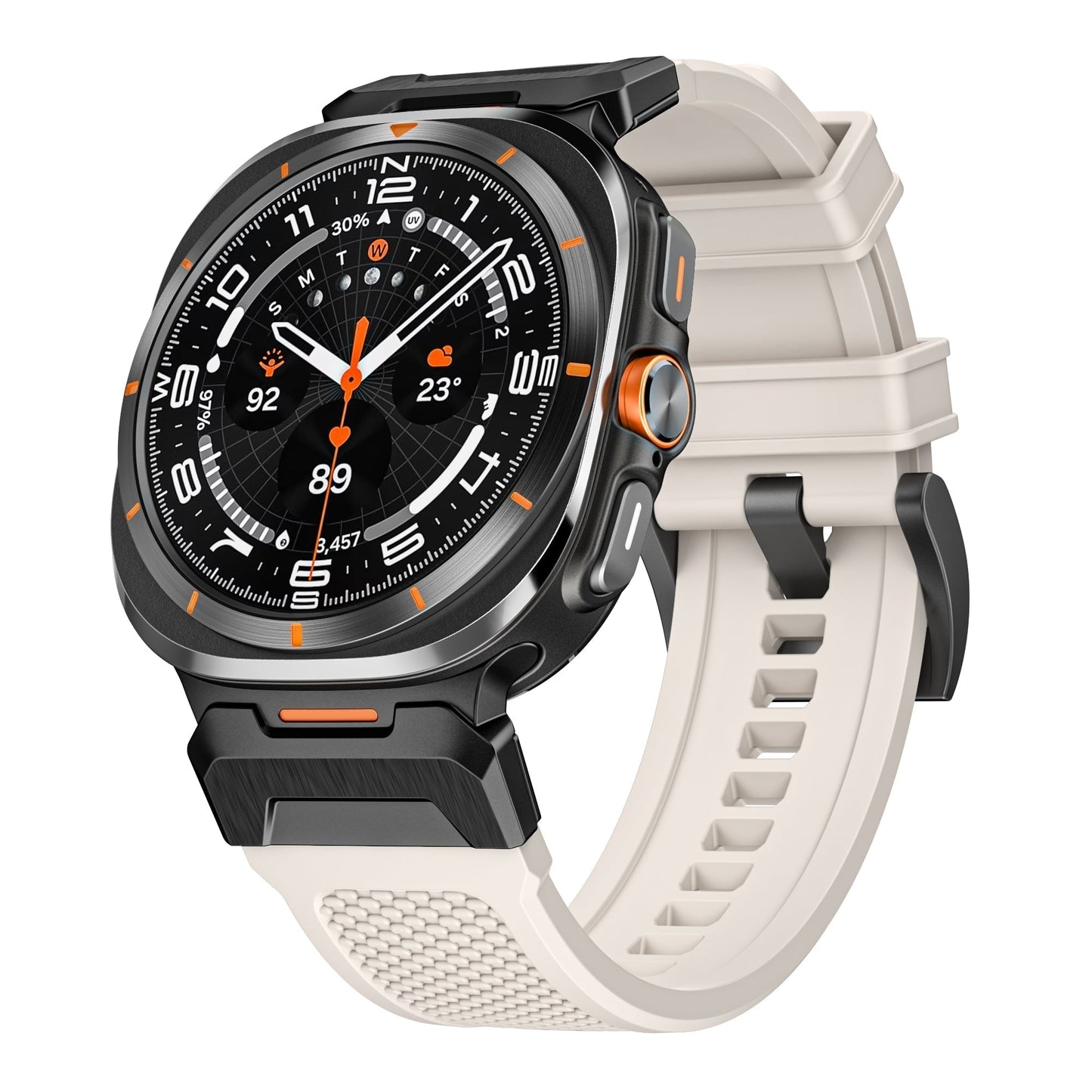 Durable Rubber Strap For Galaxy Watch Ultra