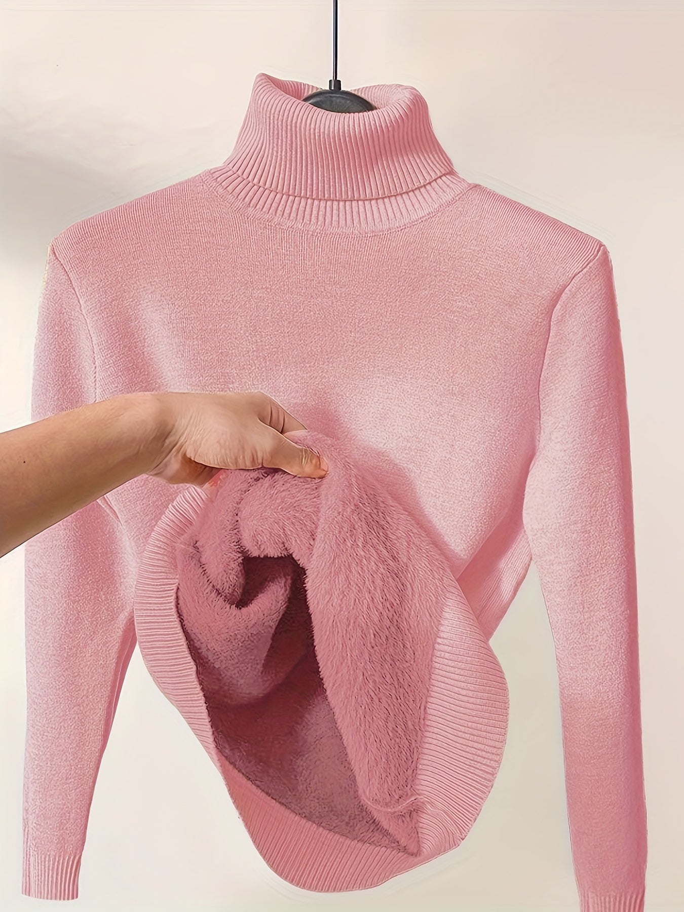 Women's Warm Classic Crew Neck Sweater