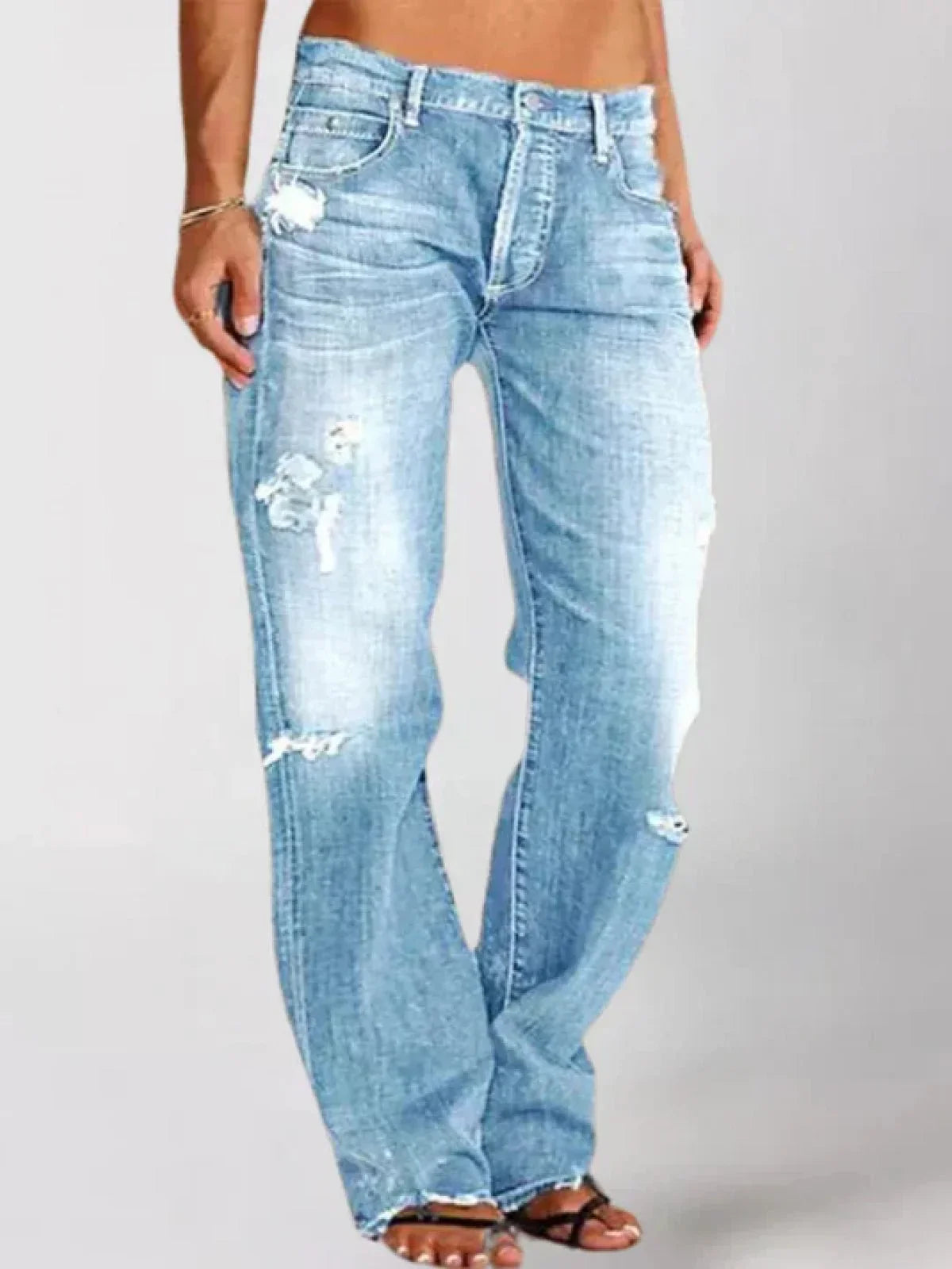 Carla - Low Rise Fashion Jeans