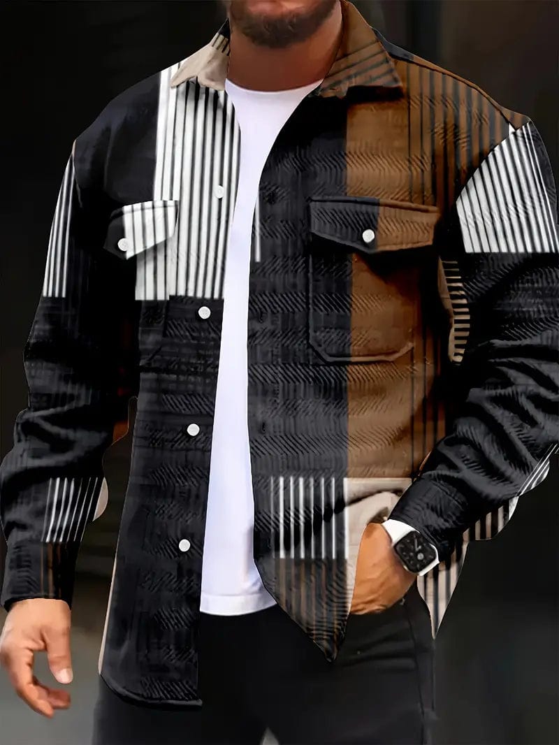 Relaxed Fit Casual Daily Jacket - VogeLuxe