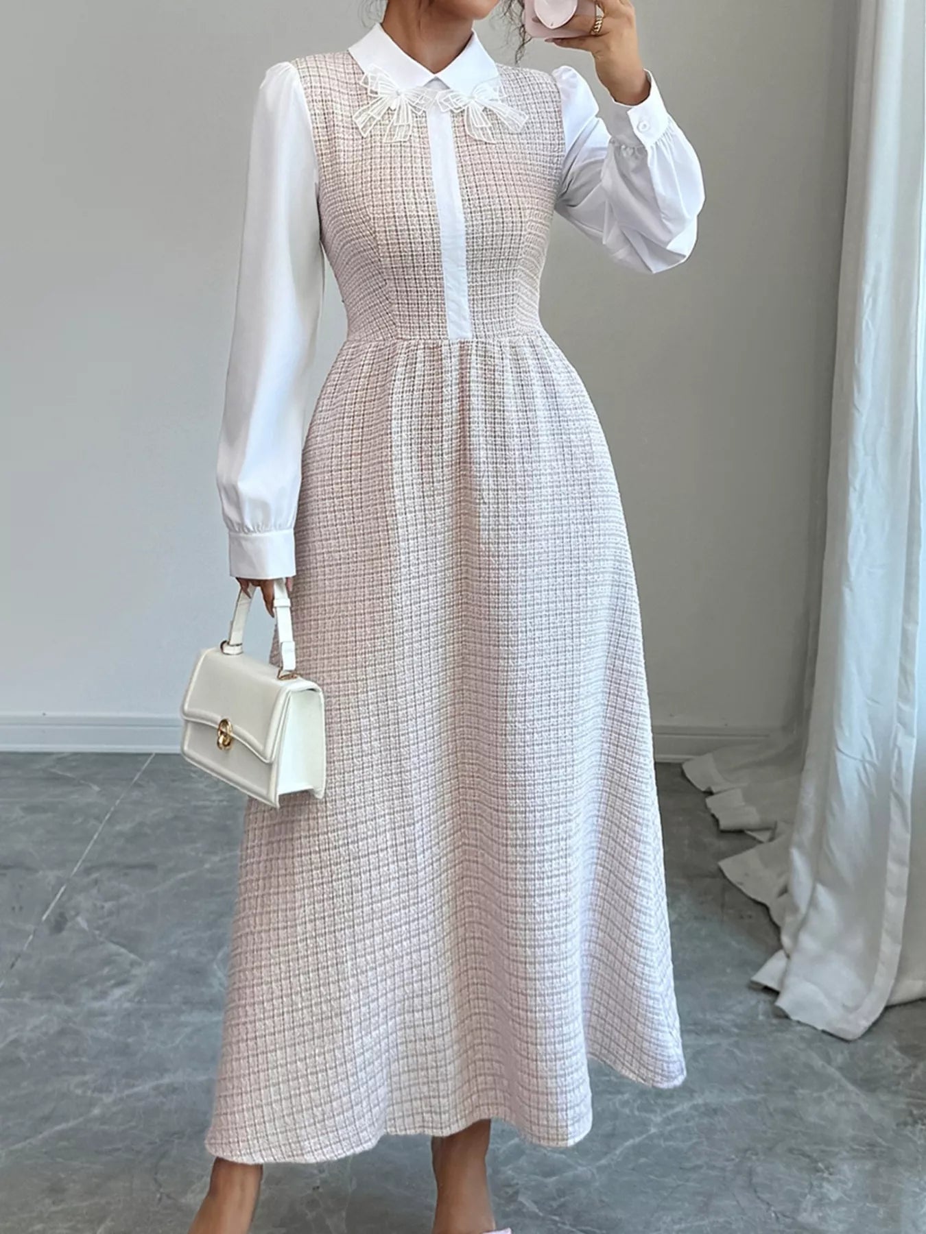 Elegant Ladies Formal Work Dress - BritishElegance