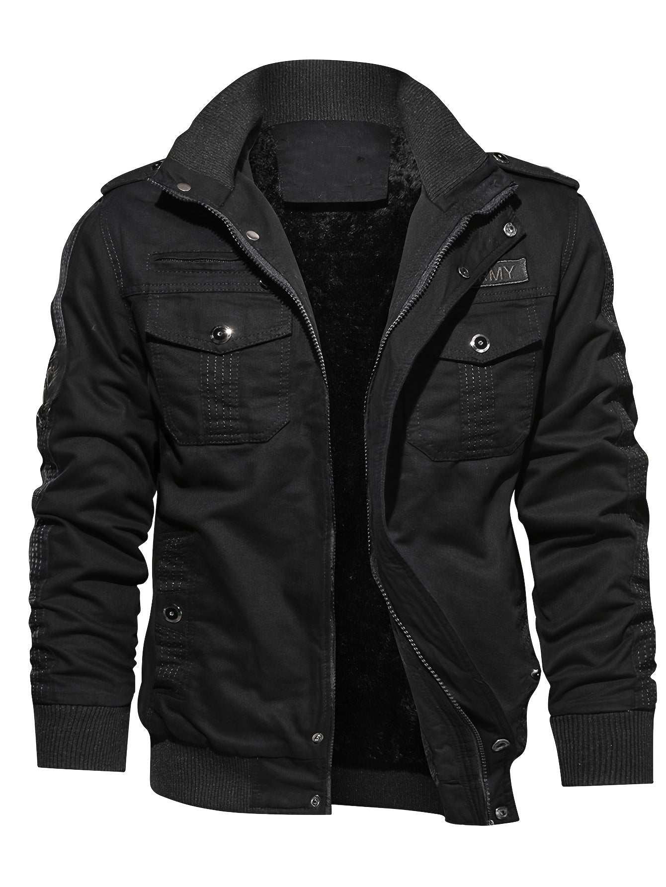 Warm Waterproof Mens Winter Jacket with Hood
