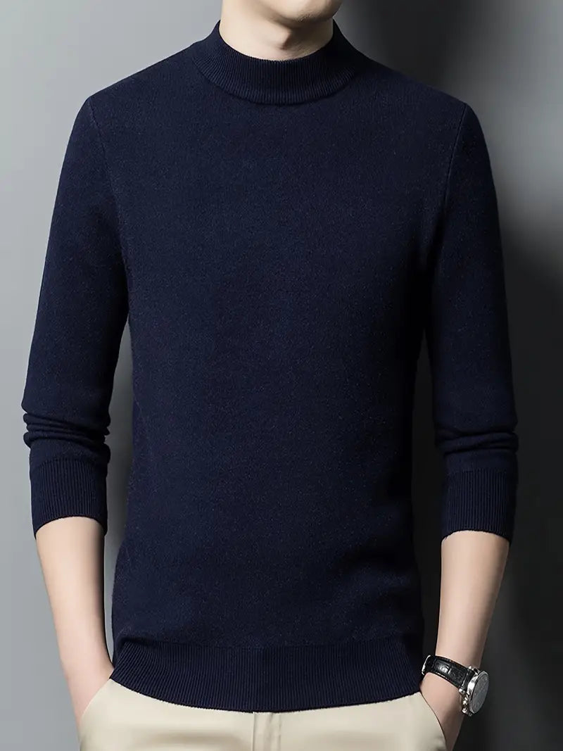 Premium Soft Cashmere Crew Neck Sweater