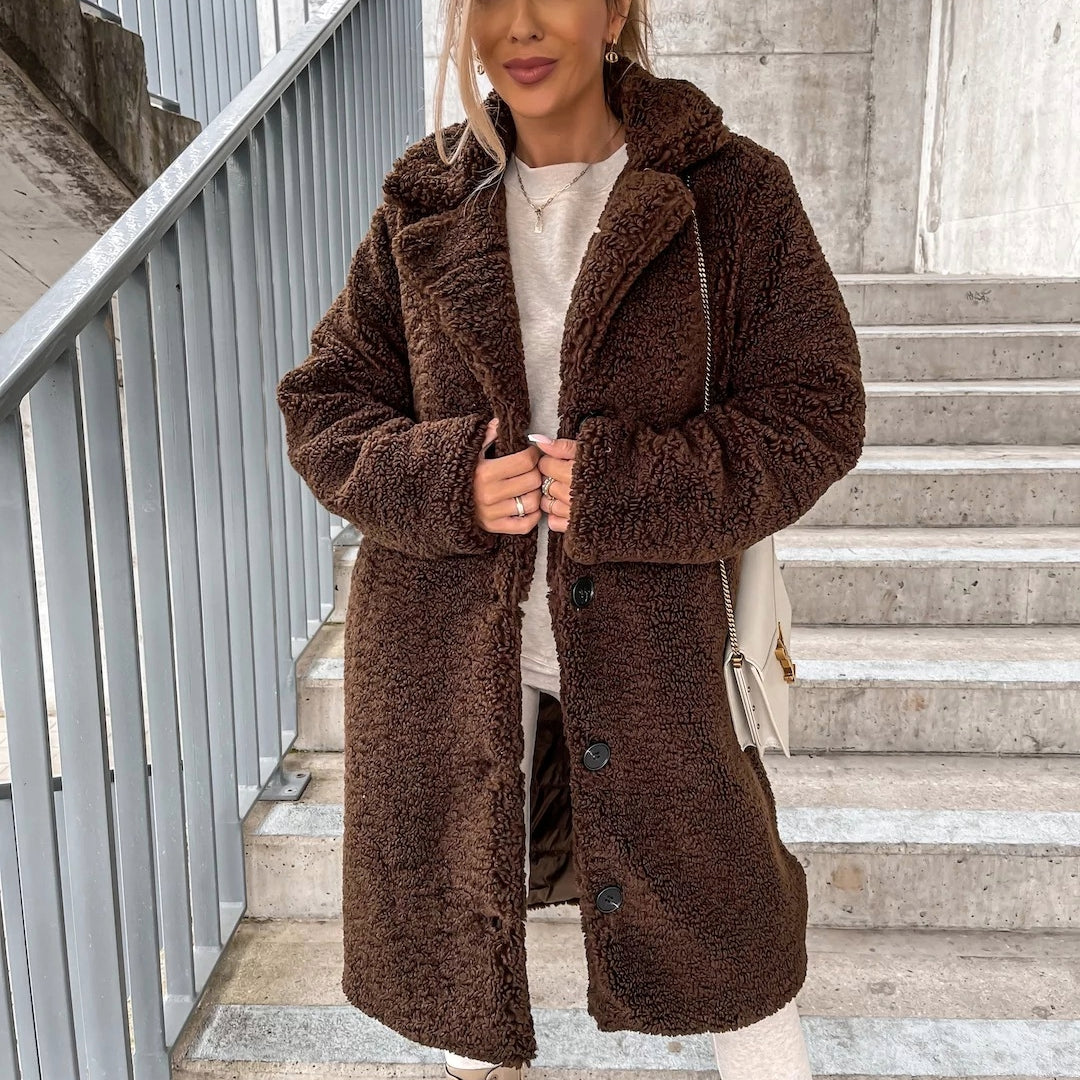 Doris | Women's Plush Oversized Parka Coat