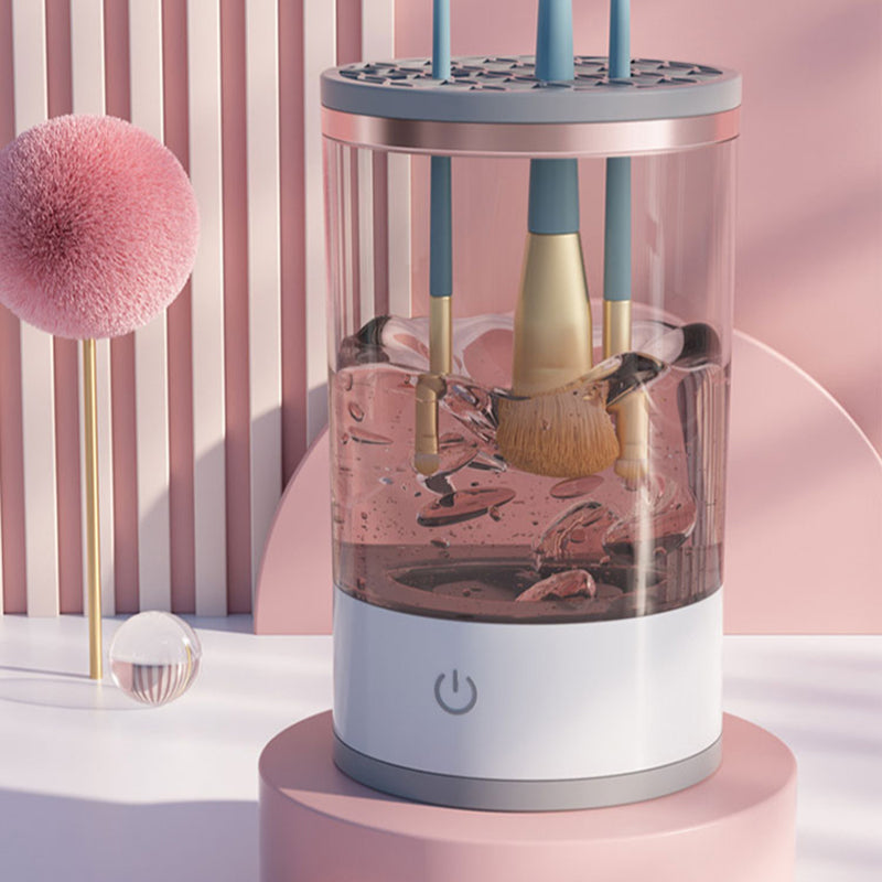 Advanced 3-in-1 Electric Makeup Brush Cleaner Kit - VogeLuxe