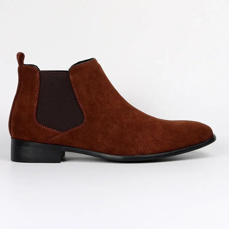 Men's Classic Suede Chelsea Boots