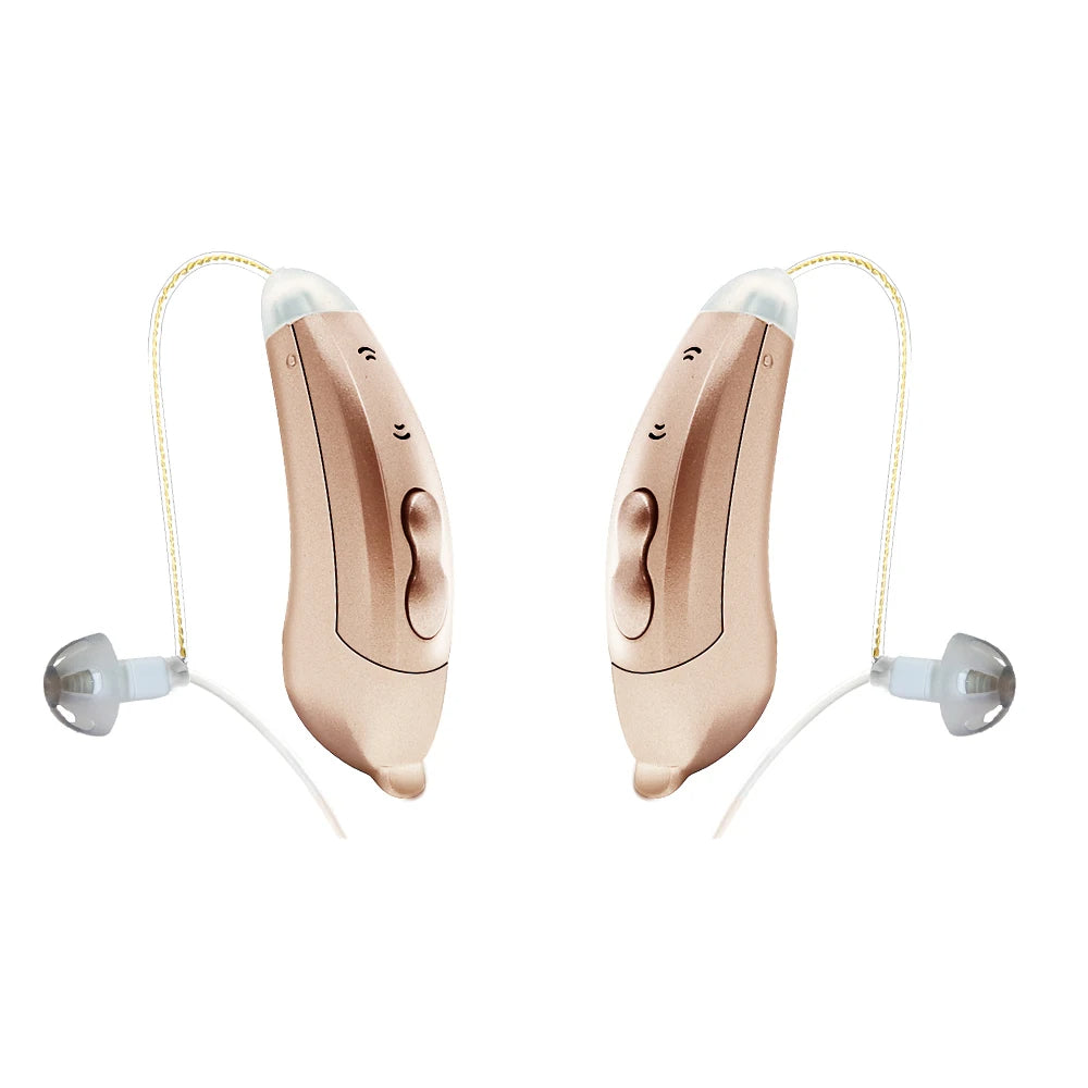 Discreet Behind Ear Hearing Aids With Smartphone App