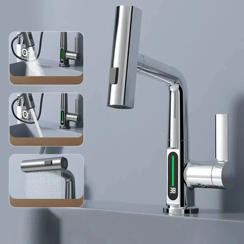 Modern Digital Rain Shower Faucet