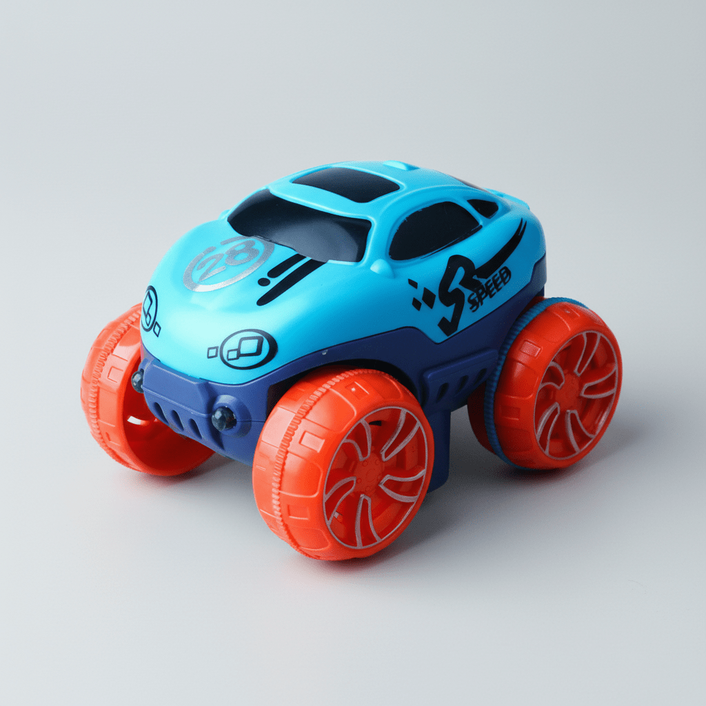Fast Action Car Racing Track Set Stunt Play