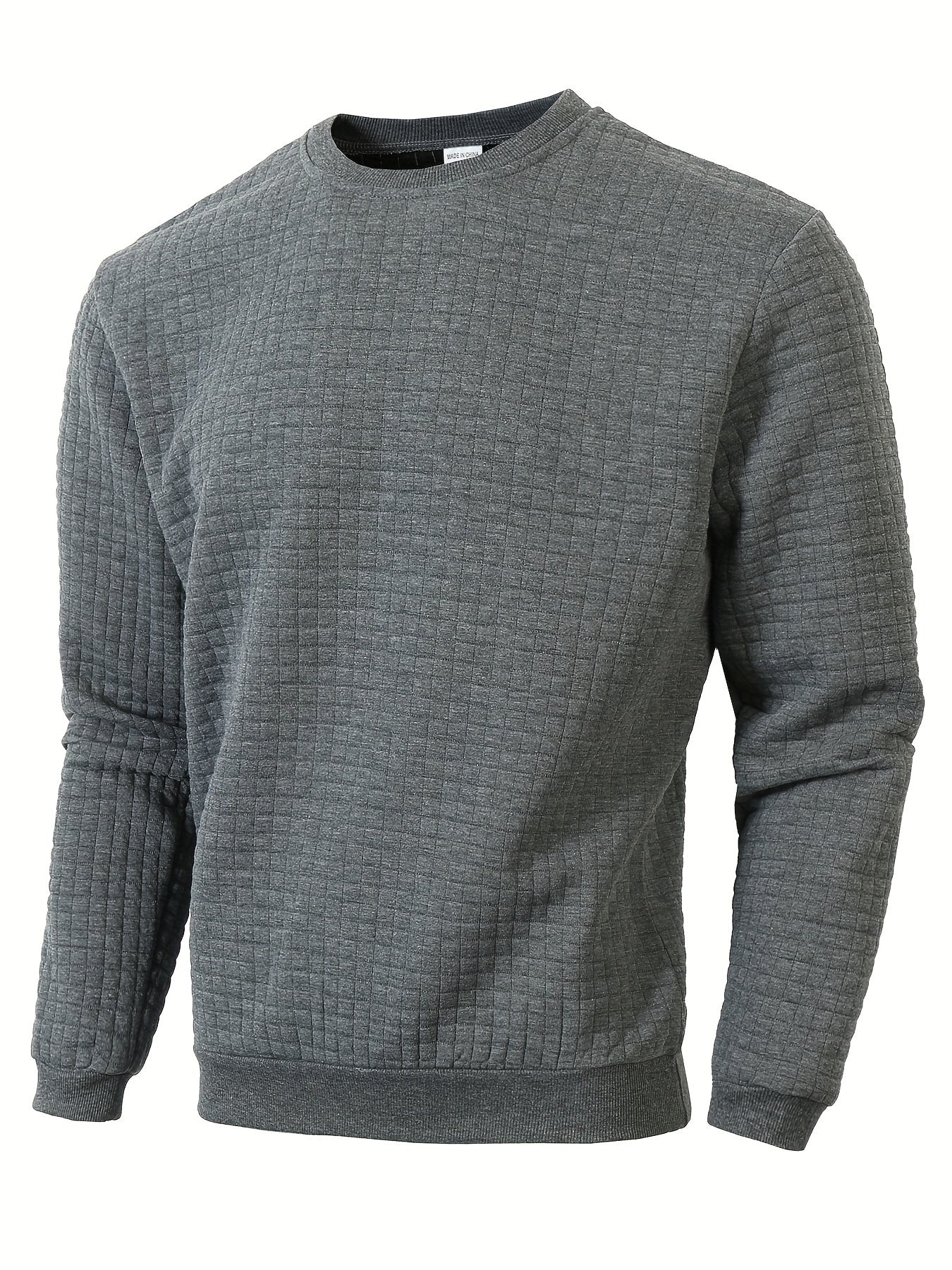 Comfy Men's Knit Fleece Sweatshirt