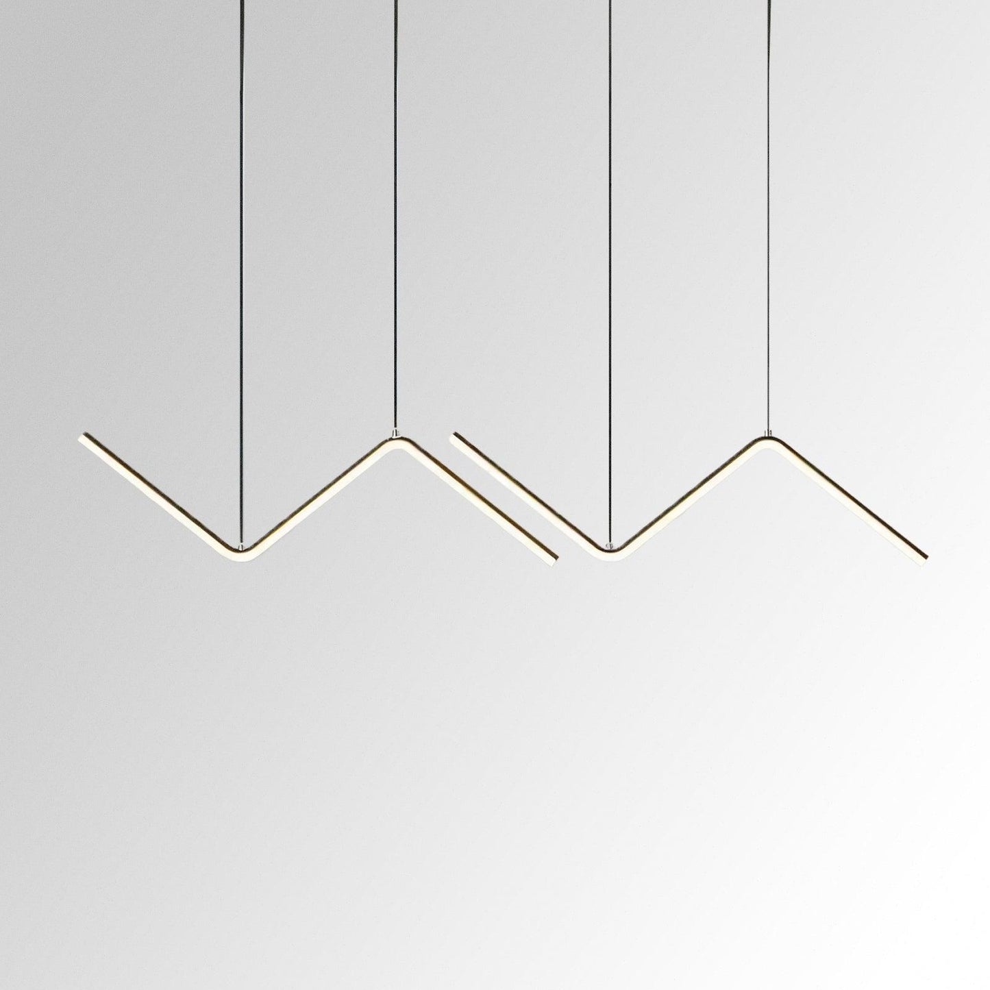 Modern Triangle Hanging Light Fixture - VogeLuxe