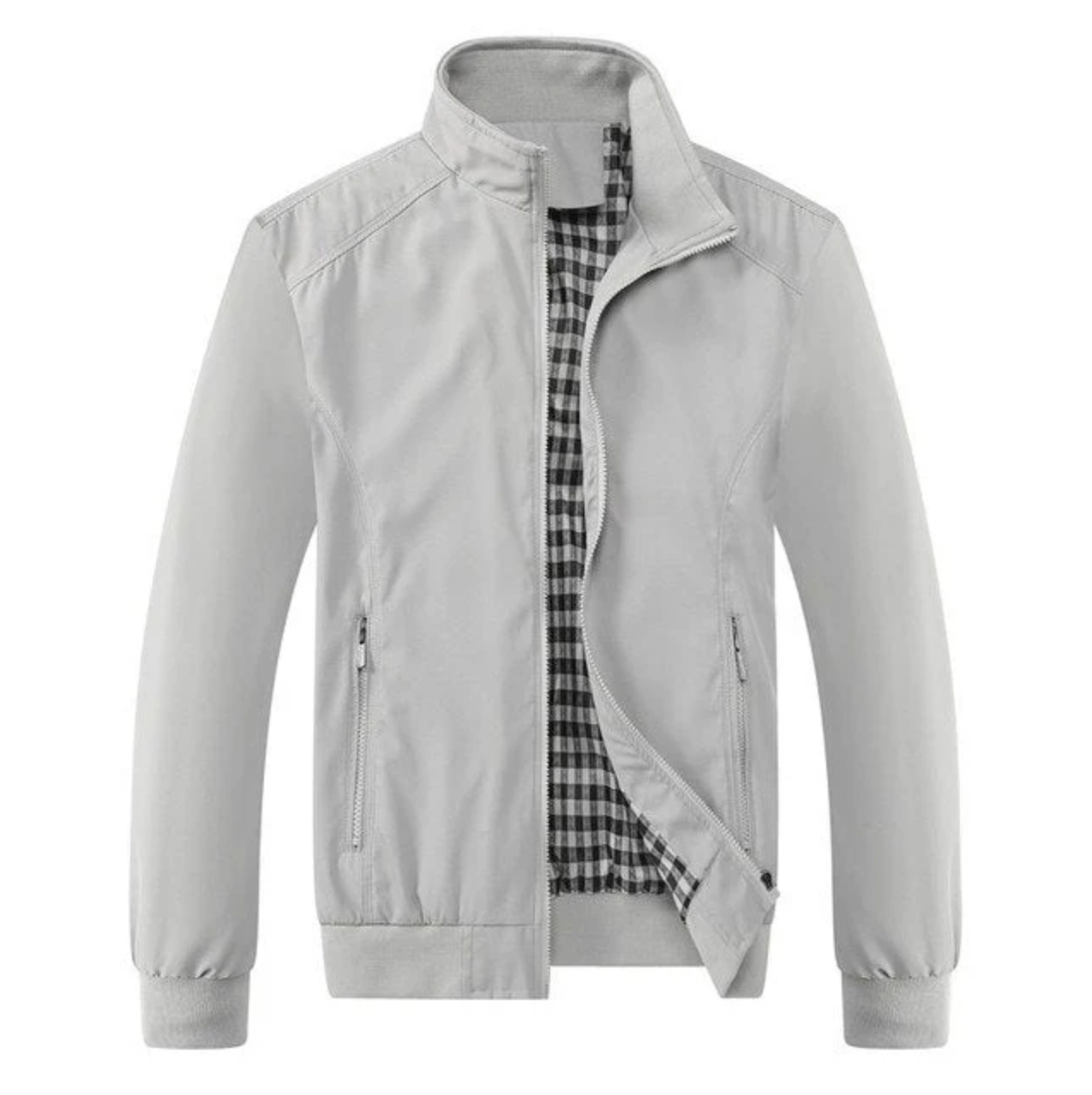 Thin Mens Casual Bomber Jacket For Spring Autumn Wear