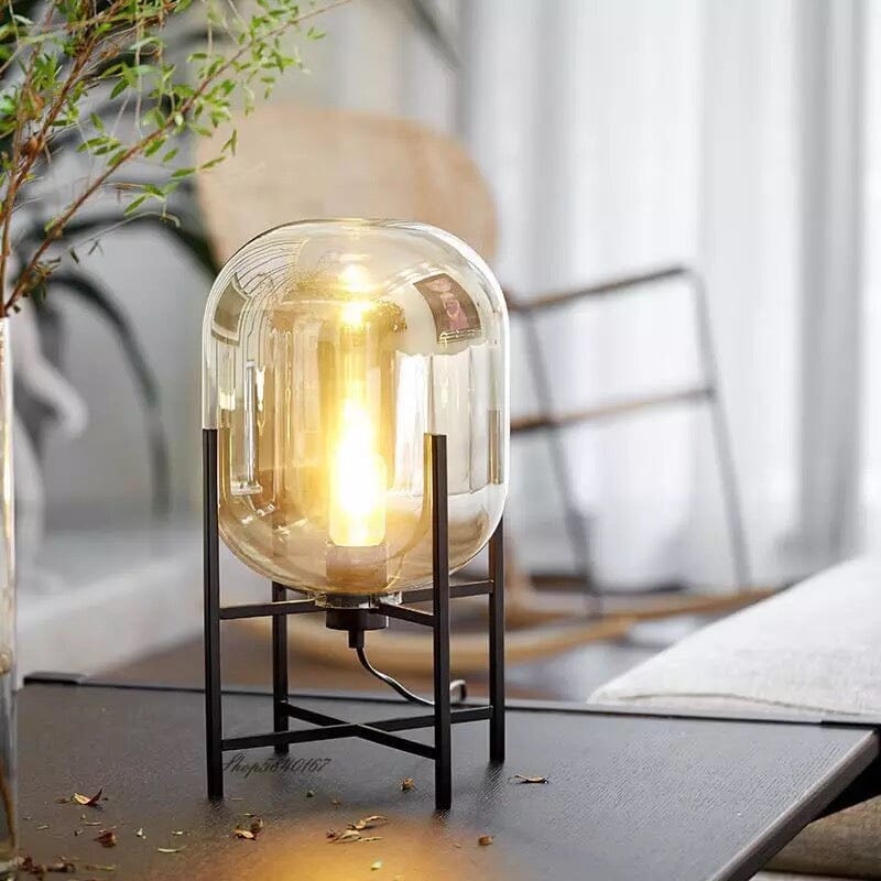 Beautiful Glass Table Lamp