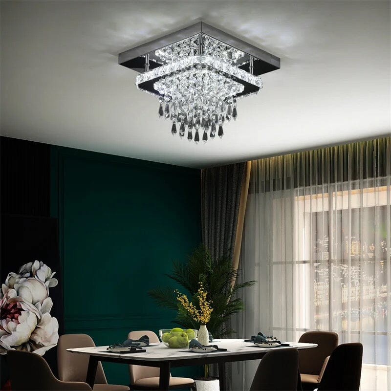 Sparkling Glass Table Lamp