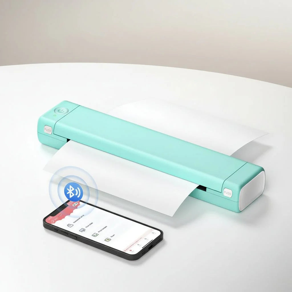 Compact Wireless Thermal Printer for Mobile Devices