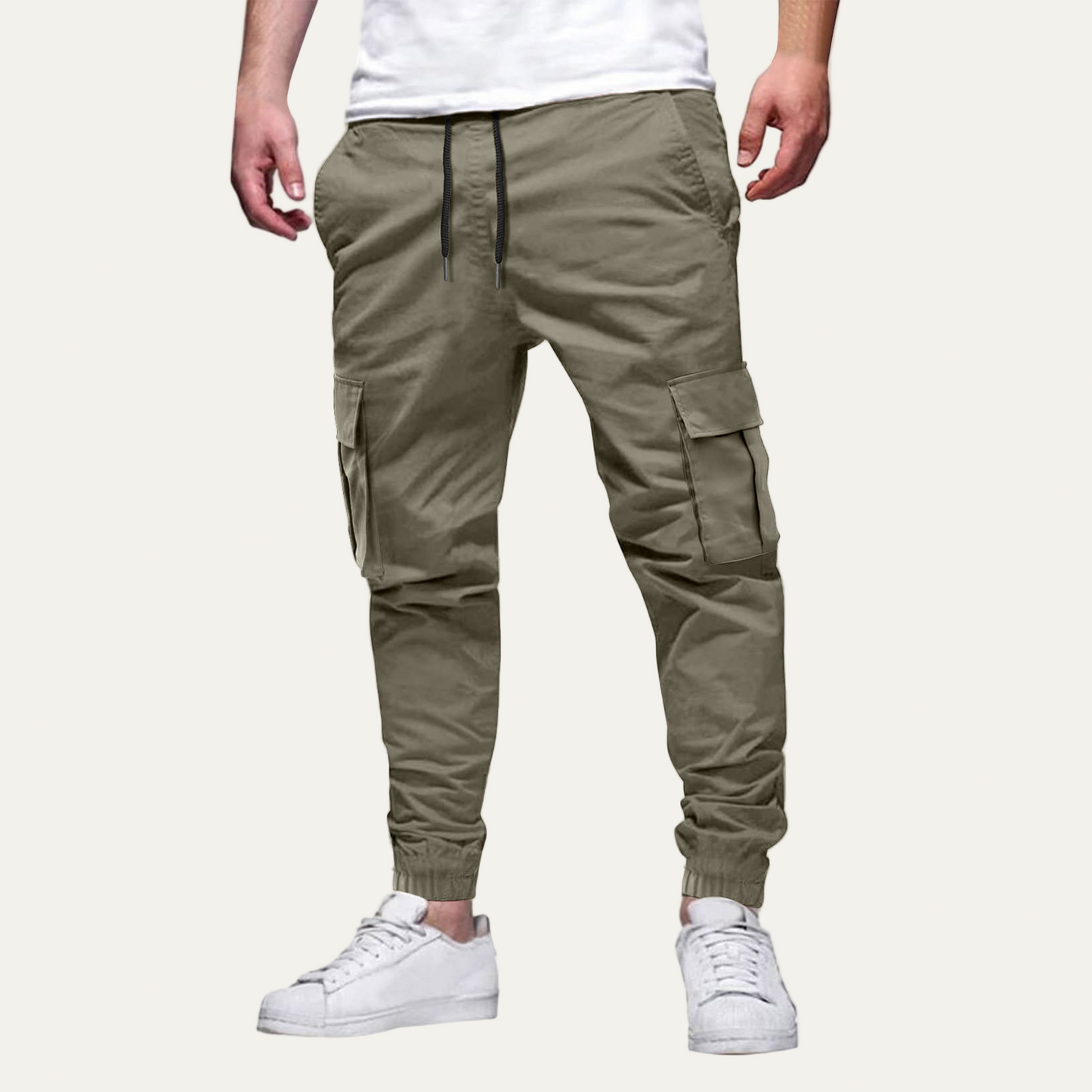 VogeLuxe | Men’s Tapered Cargo Jogger Pants
