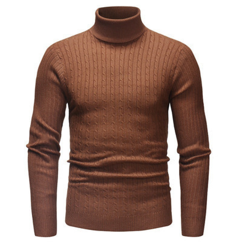 Cozy Mens Crew Neck Warm Sweater