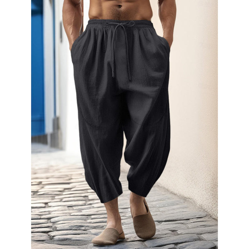 Breathable Casual Mens Summer Trousers