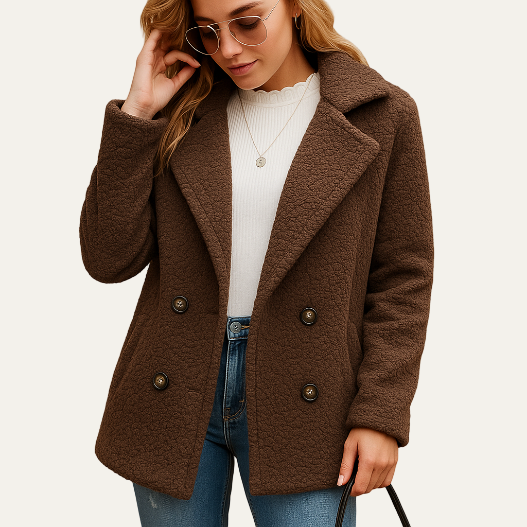 VogeLuxe | Women’s Cropped Belted Puffer Jacket