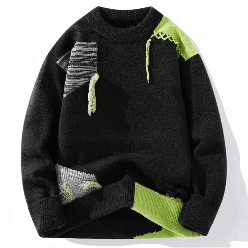 Men's Large Cozy Crew Neck Sweater