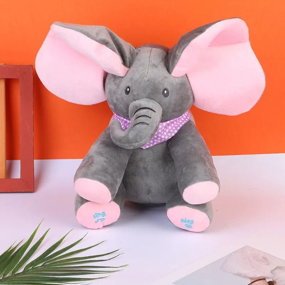Cute Elephant Soft Plush Toy for Baby Playtime