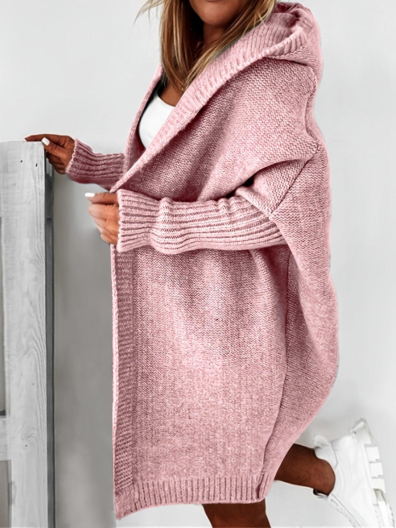 Cozy Women's Long Sleeve Winter Cardigan Sweater