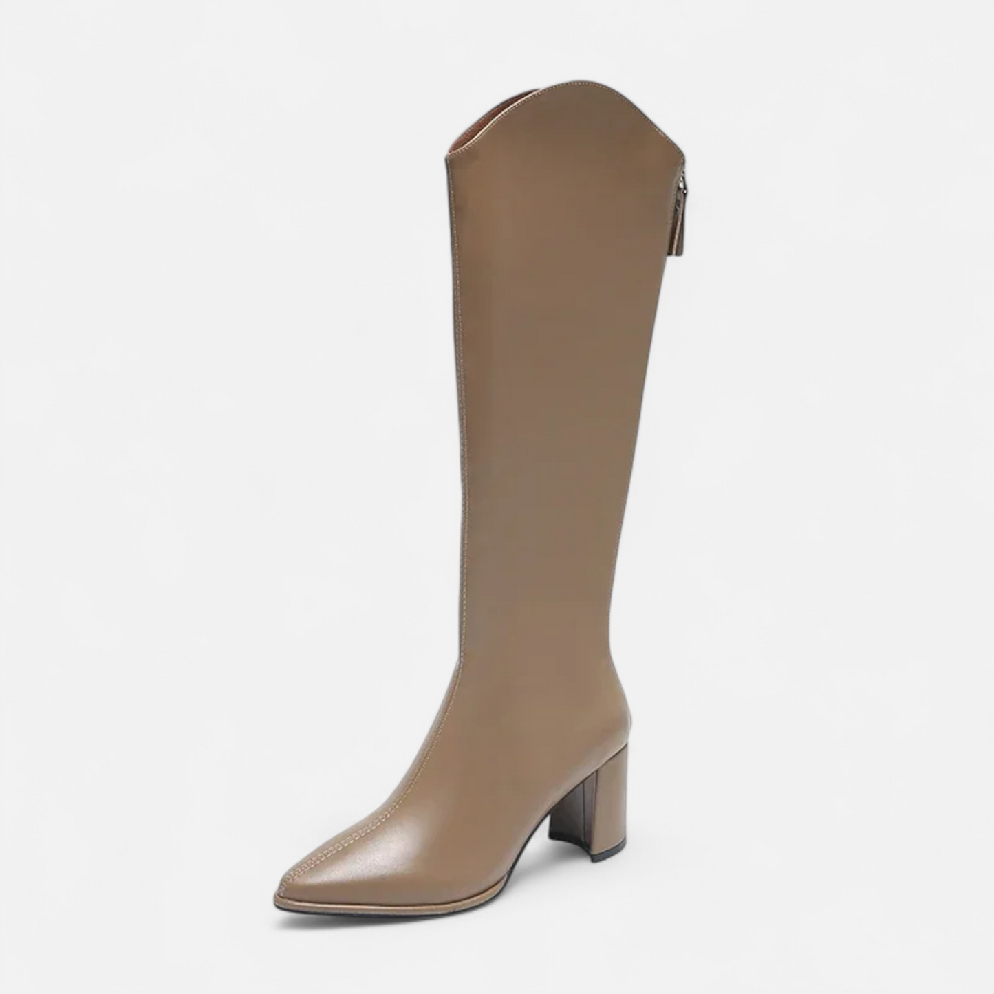 Trendy High Heel Knee High Boots for Women