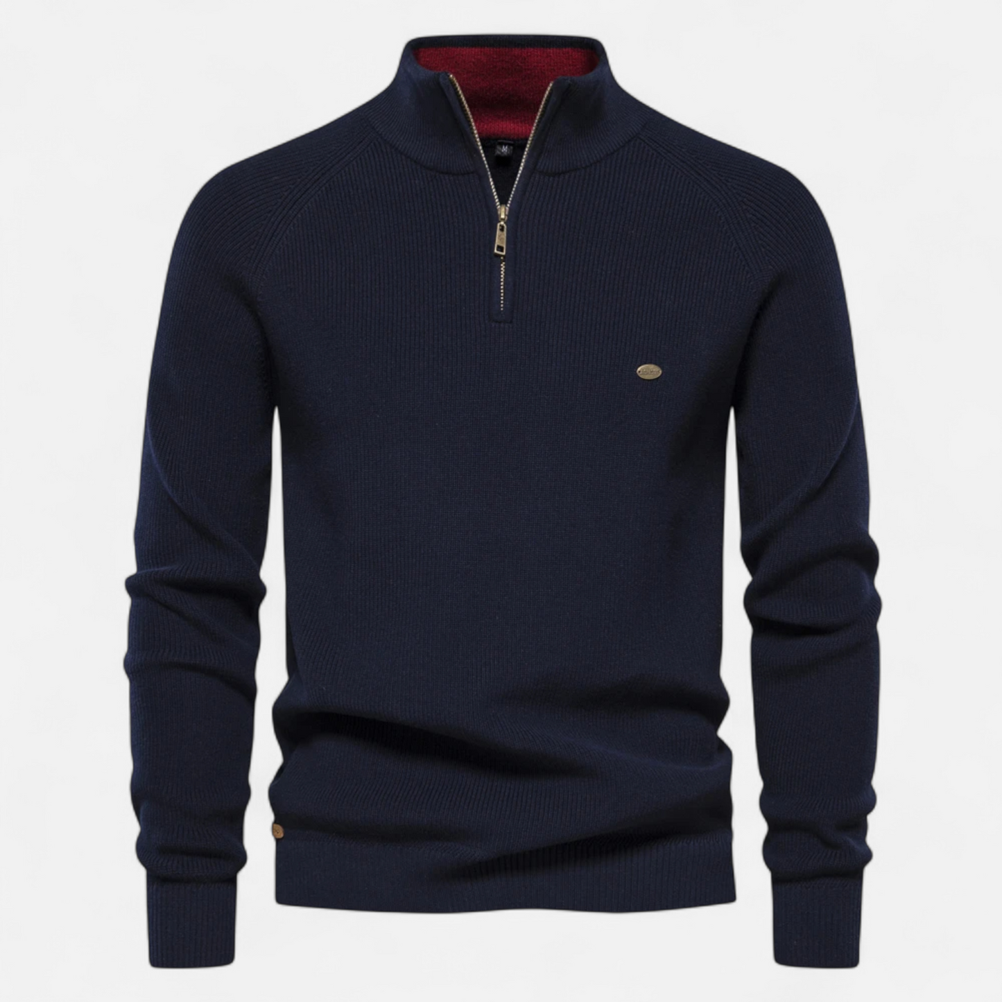 Cozy Men's Crew Neck Knit Sweater