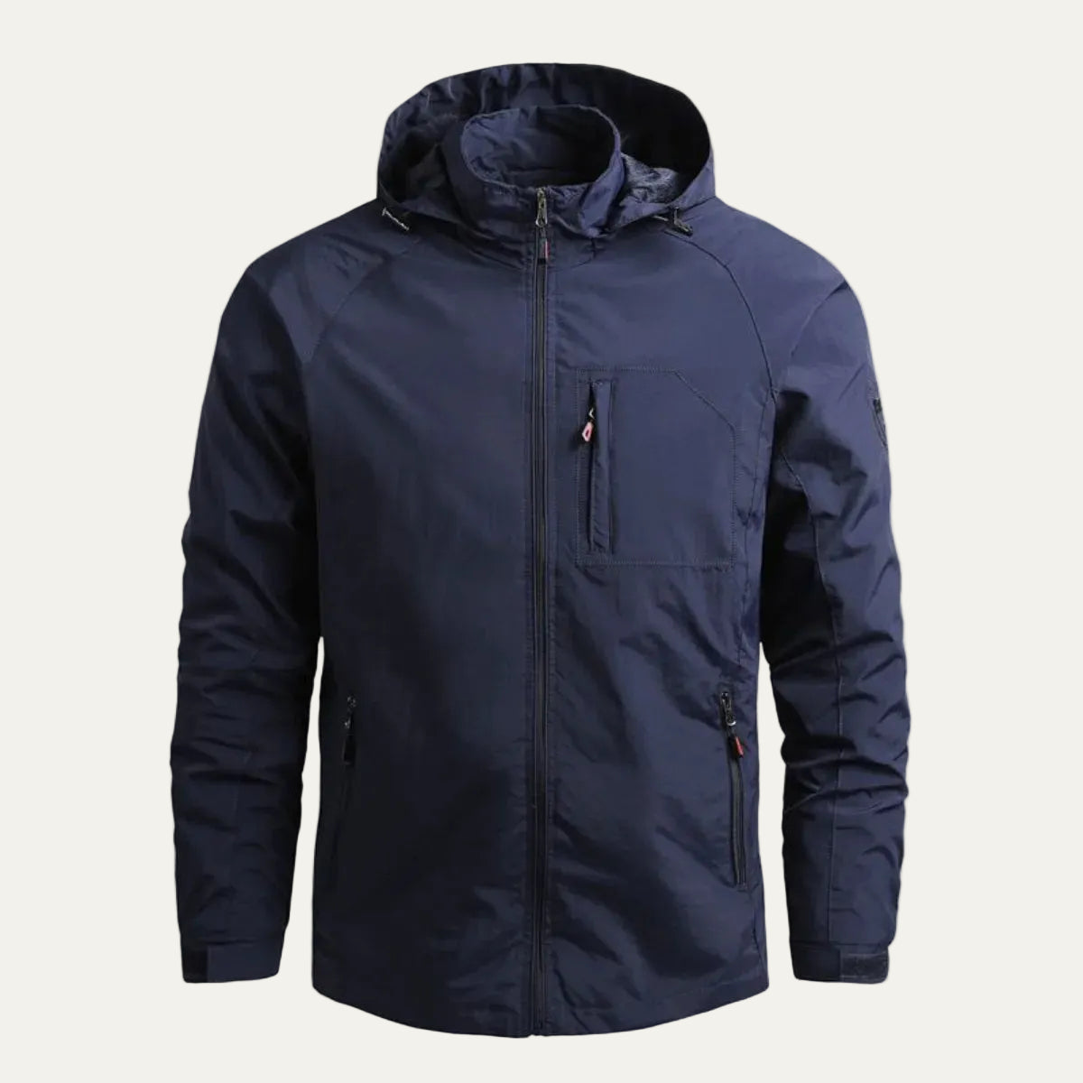 VogeLuxe | Men’s Hooded Performance Utility Jacket