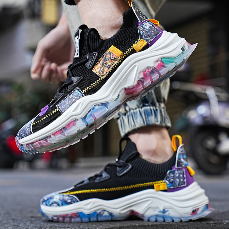 Women's Fashionable Chunky Sole Sneakers