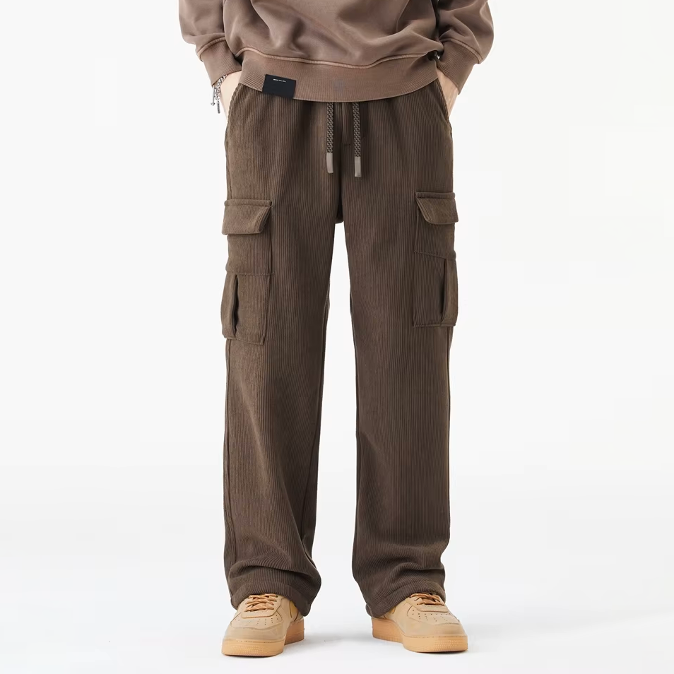 Warm Corduroy Fleece Pants
