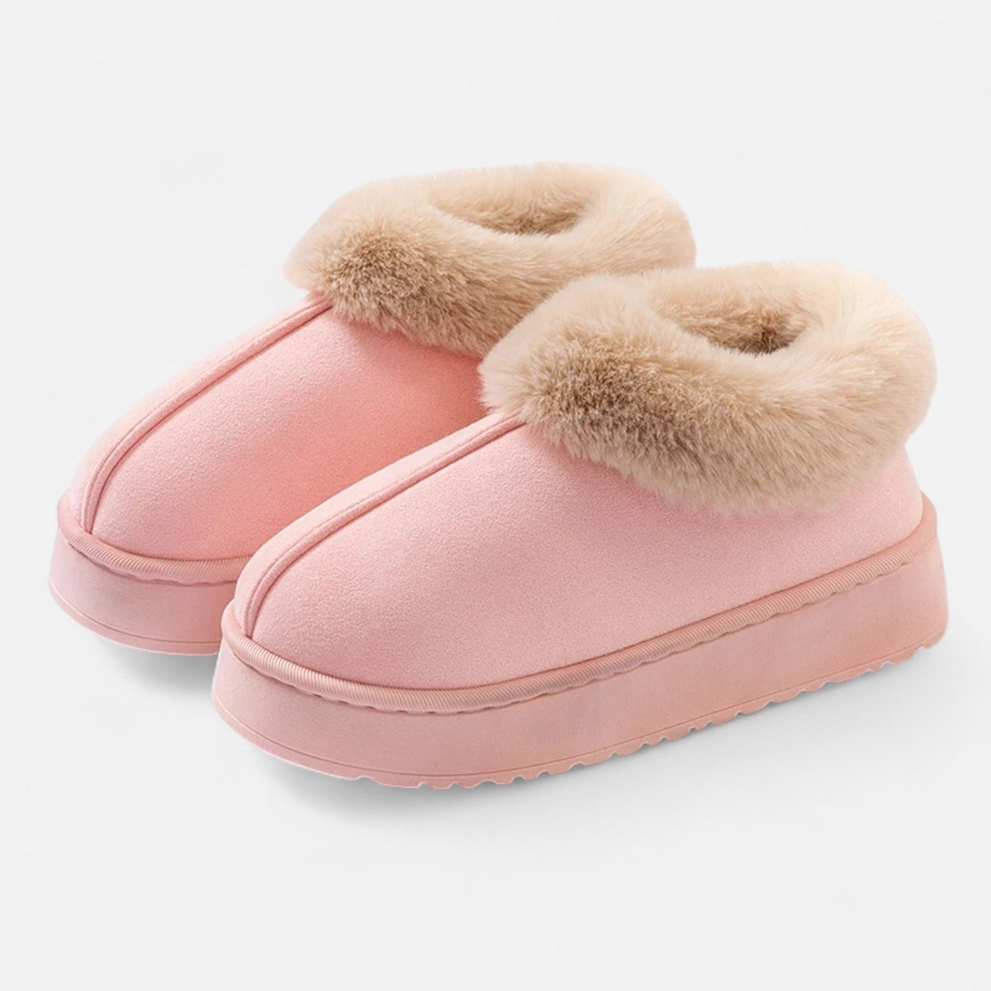 Plush Faux Fur Cozy Women's Slippers