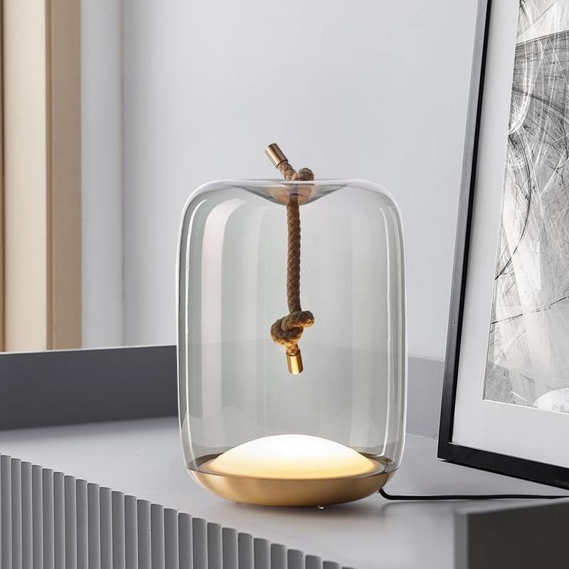Natural Hemp Rope Pendant Light Lamp - VogeLuxe