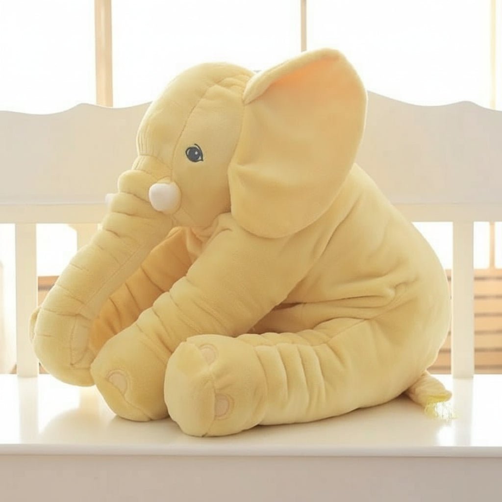 Cute Teddy Elephant Pillow for Kids Soft Cushion
