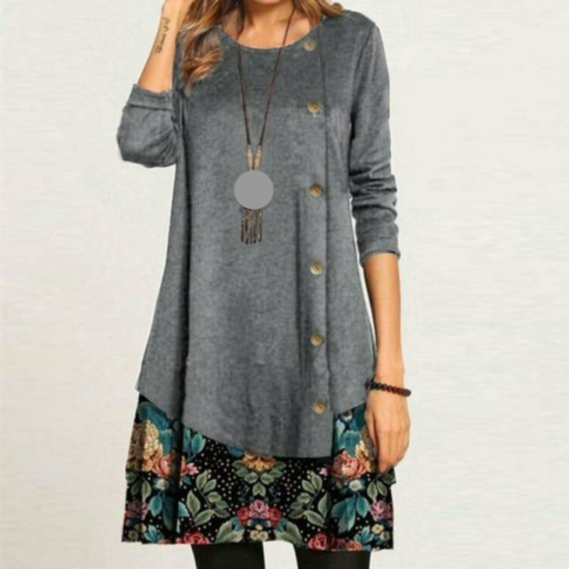 Lightweight Ladies' Floral Sundress with Jacket