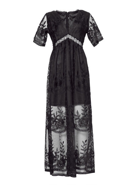Beautiful Long Sleeved Maxi Dress