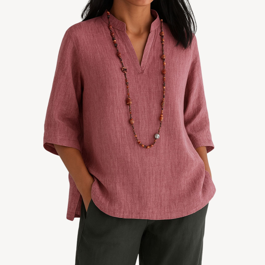 Linda | Chic Ladies Tunic Blouse