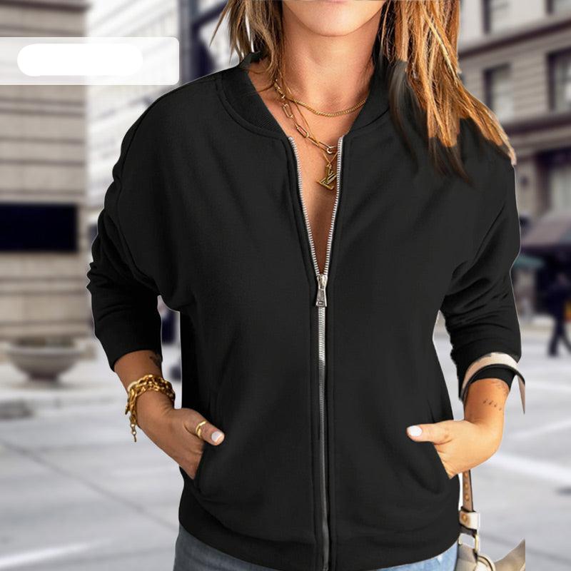 Women's Classic Zip Front Jacket