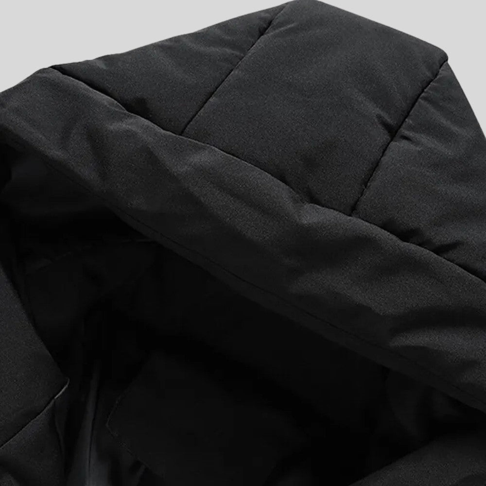 VogeLuxe | Men’s Warm Hooded Insulated Puffer Jacket