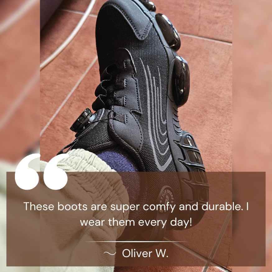 VogeLuxe | Men’s Protective Safety Sneakers