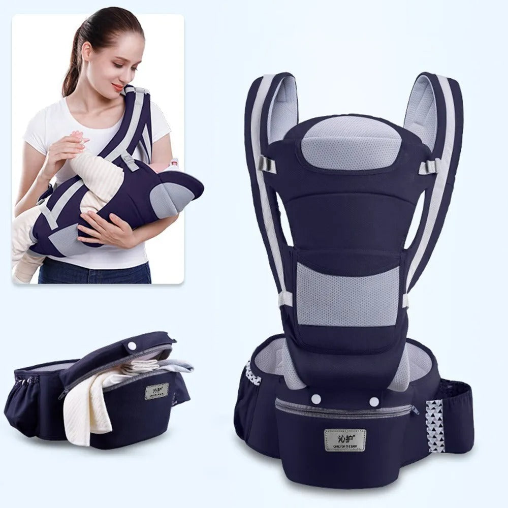 Practical Baby Sling with Extra Pockets