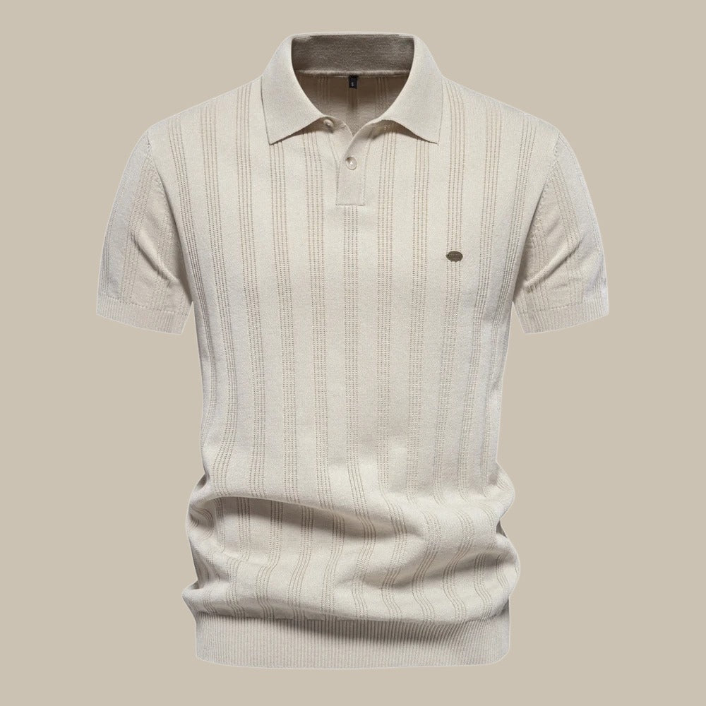 Classic Men's Merino Wool Polo Shirt