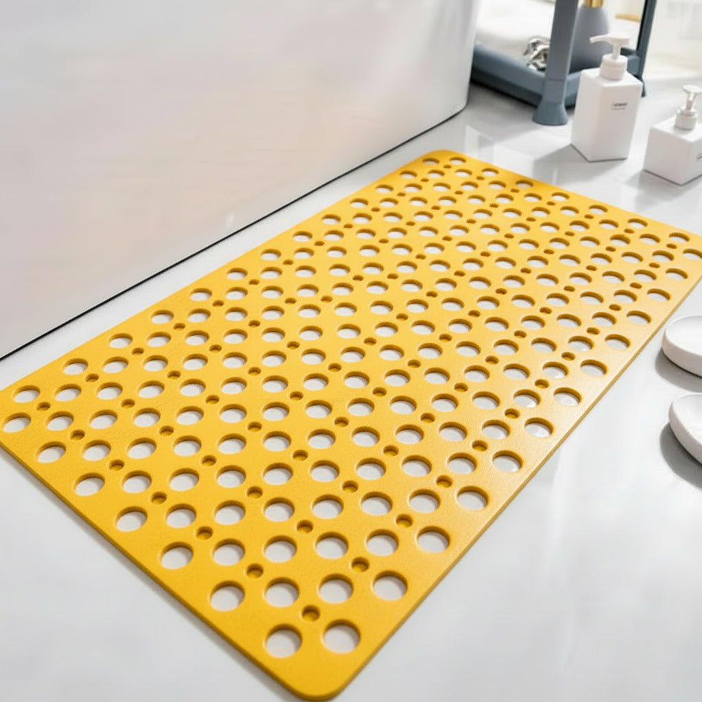 Anti Slip Bath Mat Soft Grip Fast Drying Floor Cover