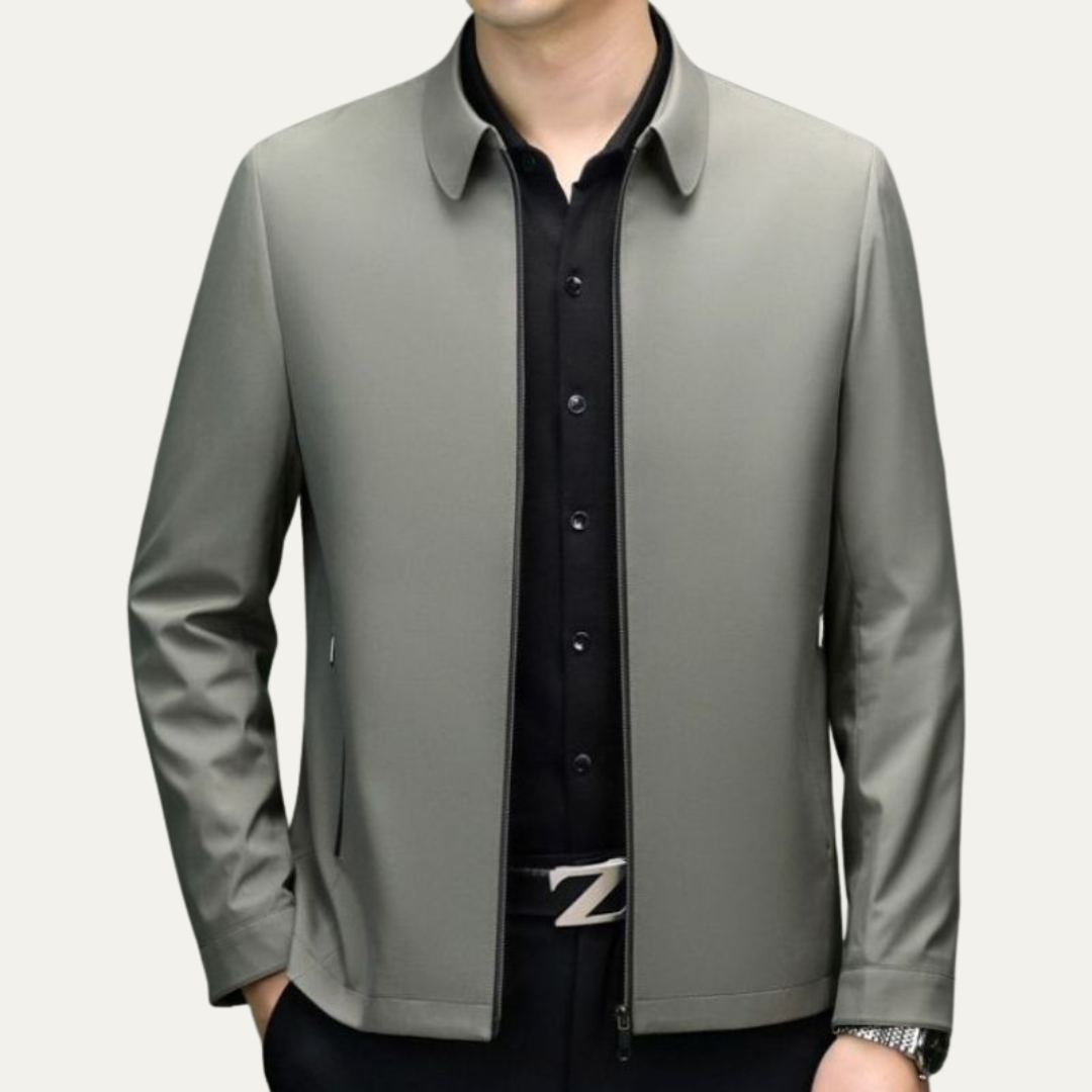 VogeLuxe | Men’s Lightweight Casual Zip Jacket