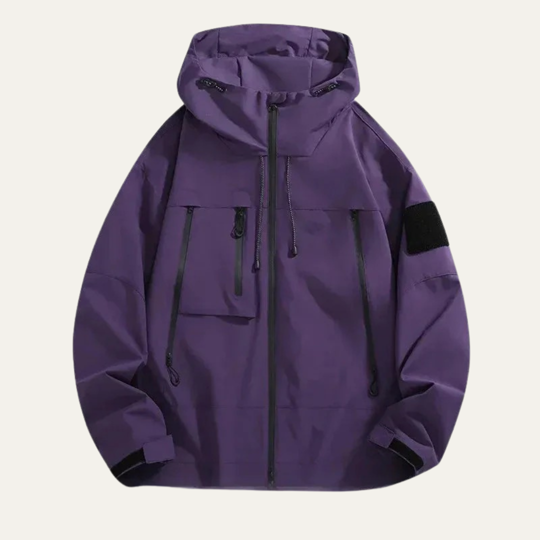 VogeLuxe | Men’s Technical Hooded Anorak