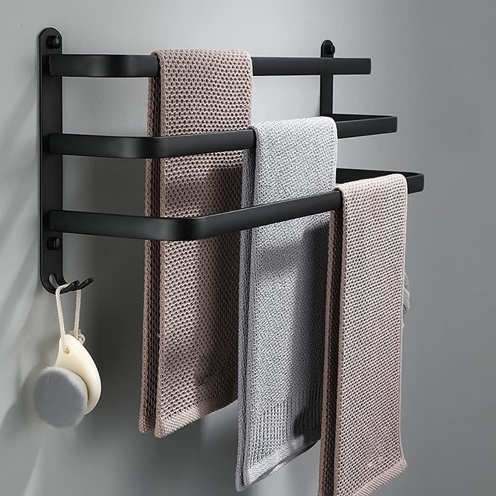 Compact Bathroom Towel Holder