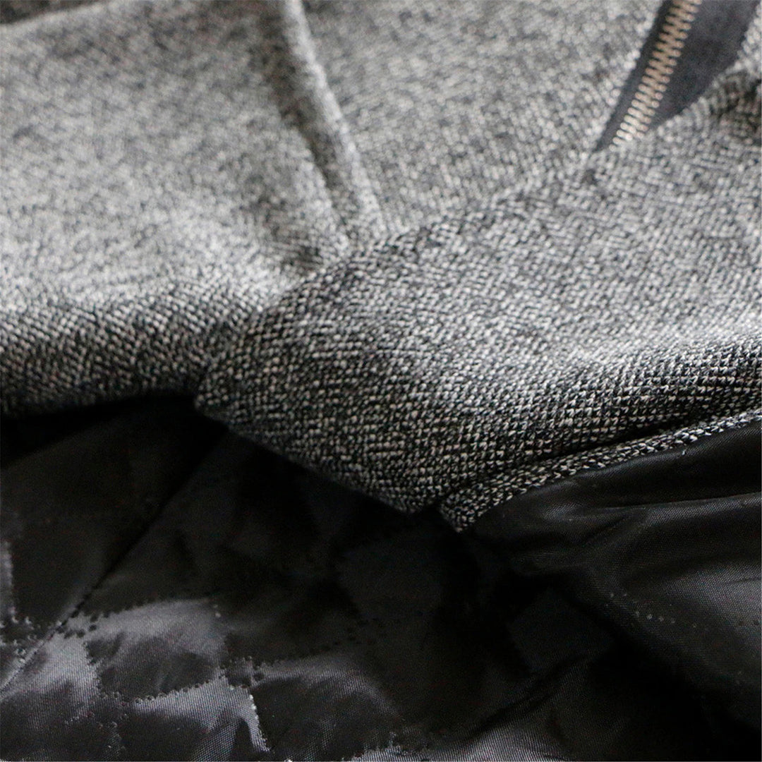 VogeLuxe | Women’s Mid Length Asymmetrical Zip Winter Coat