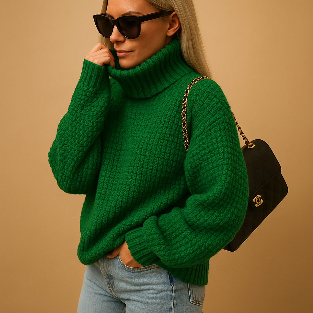 Cozy Women's Knitted Sweater