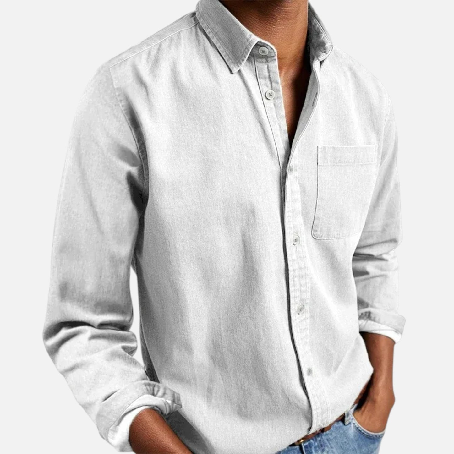 Classic Fit Men's Formal Dress Shirt